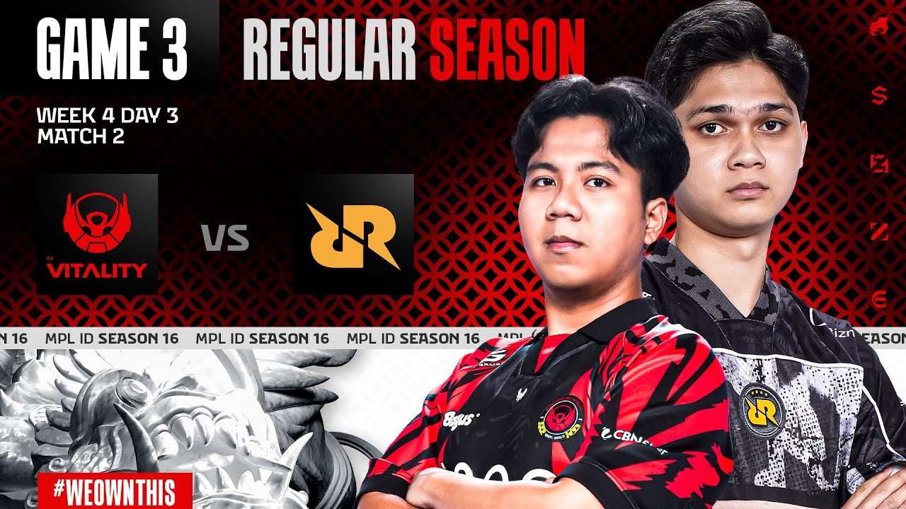 BIGETRON BY VITALITY vs RRQ HOSHI | Regular Season Week 4 Day 3 | Game 3 | #MPLIDS16