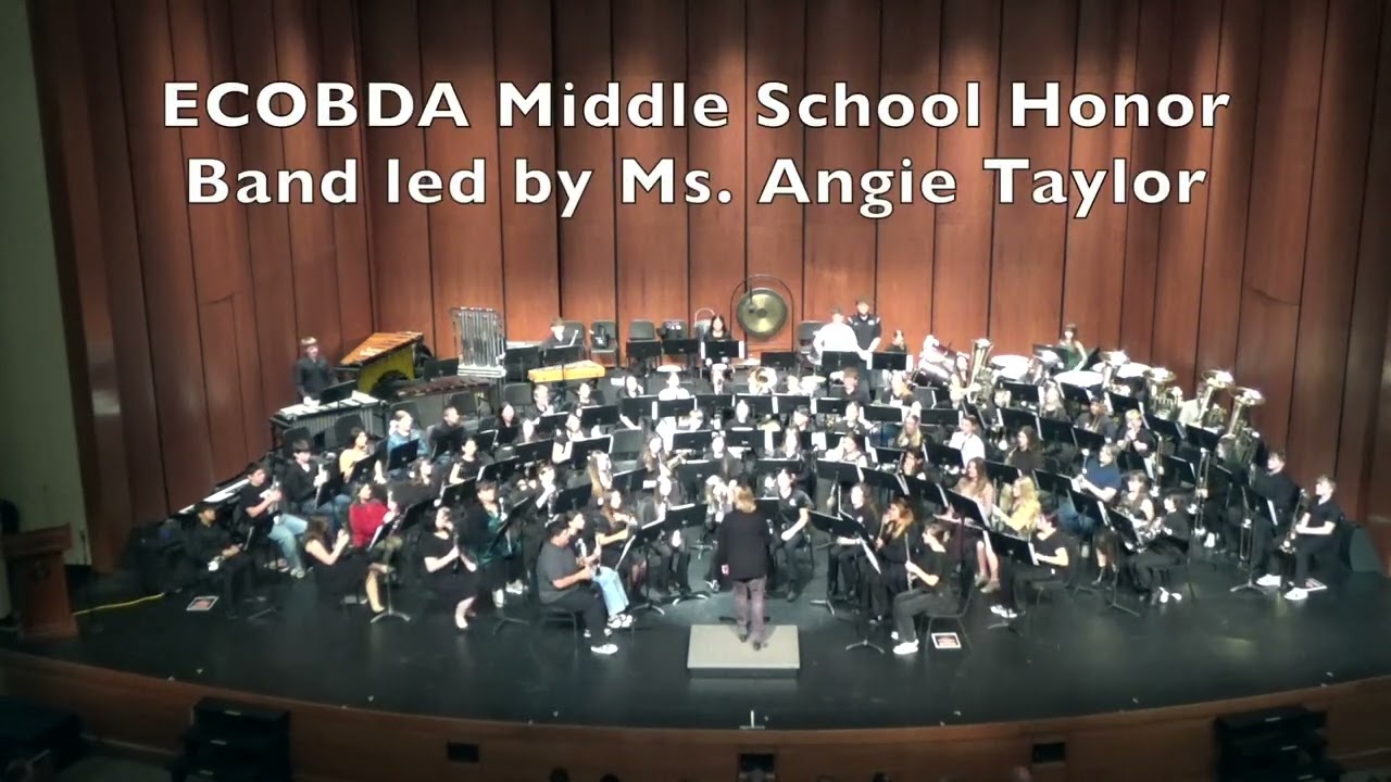 2025 ECOBDA Honor Band Concert