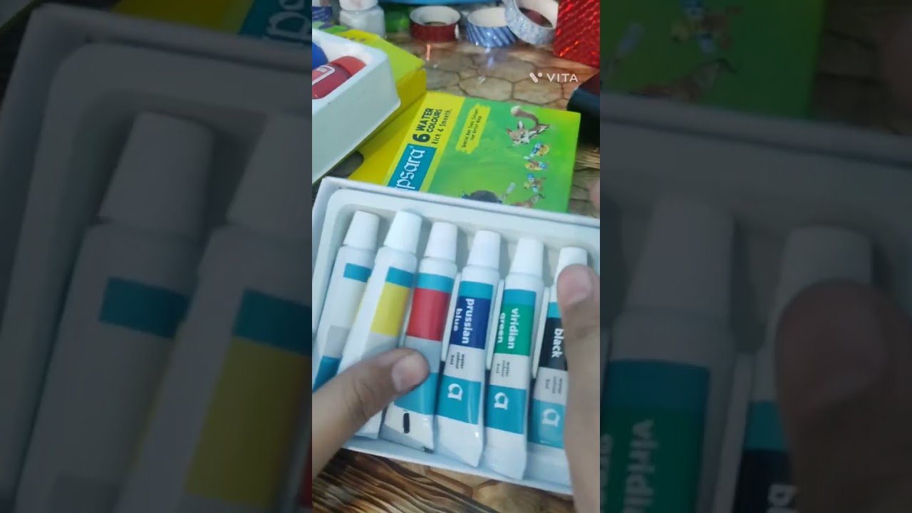 unboxing apsara art kit 🎨# unboxing #art #craft
