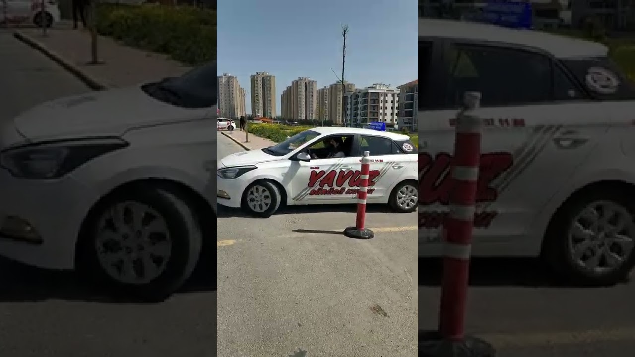 SINAVDA L PARK (Geçme anı)🚗🚗🚙