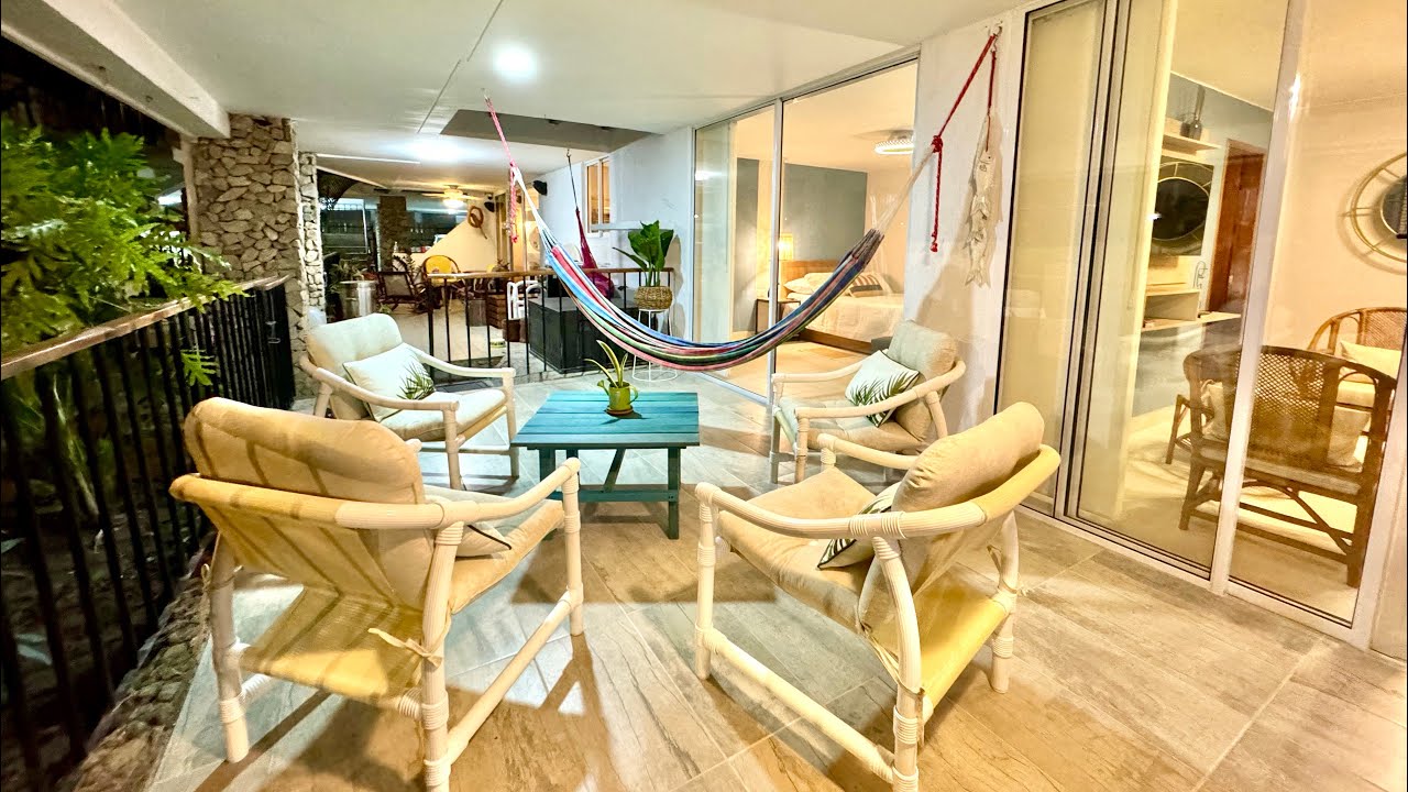 Apartamento para alquilar en la playa de bellohorizonte $4.500.000/mes📱+57 3246558848