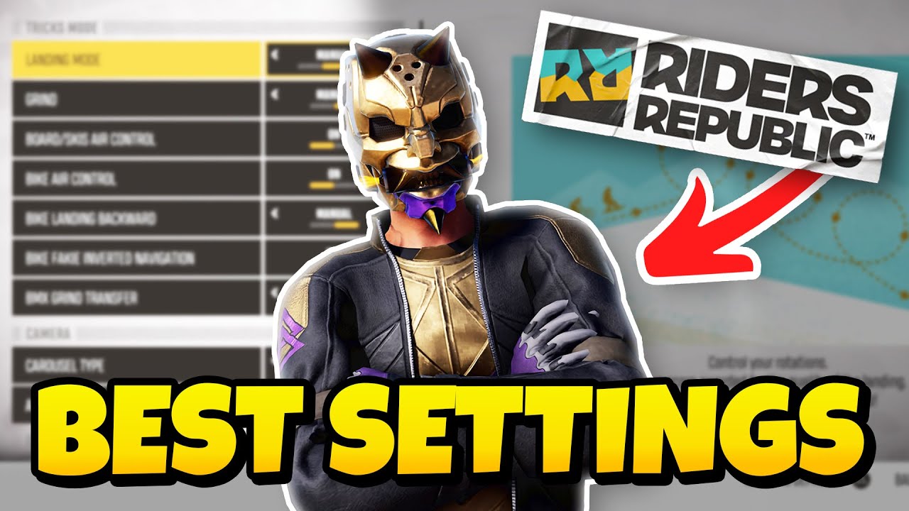 *UPDATED* BEST Settings For RIDERS REPUBLIC