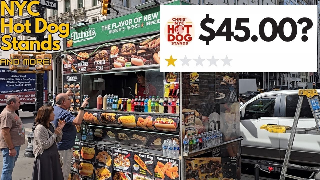 Что происходит с этими тележками? | Киоски с хот-догами в Нью-Йорке