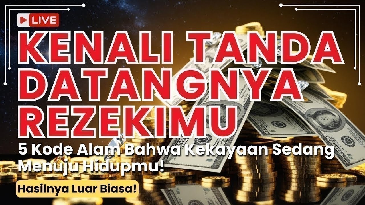 Jangan Kaget! Jika 5 Hal Ini Terjadi, Itu Artinya Rezeki Akan Menghampiri!