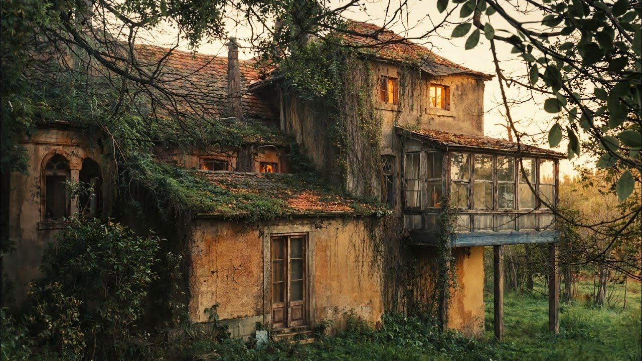 MARAVILHOSA MANSÃO ABANDONADA NA FLORESTA