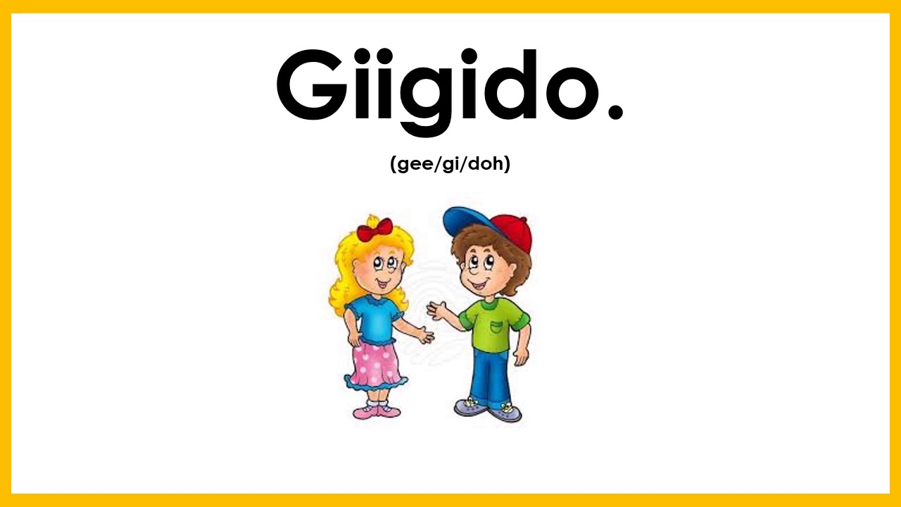 Ojibwe Verbs - Anishinaabemowin - 30 Common Verbs