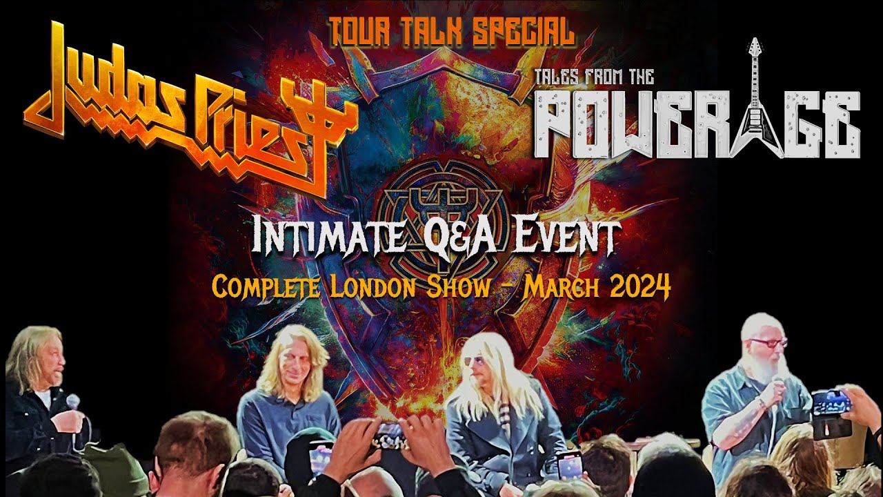 Полное мероприятие вопросов и ответов Judas Priest — март 2024 г. — «Истории из эпохи власти»