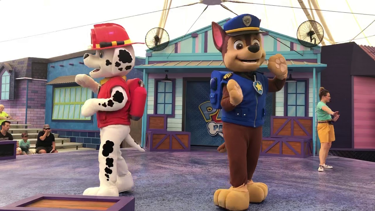 Paw Patrol at Sea World