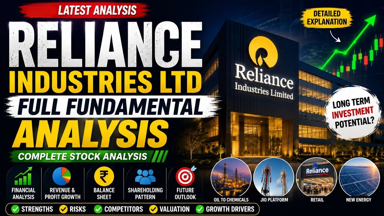 Reliance Industries Full Fundamental Analysis 2026 | Long Term Investment? Reliance industries share