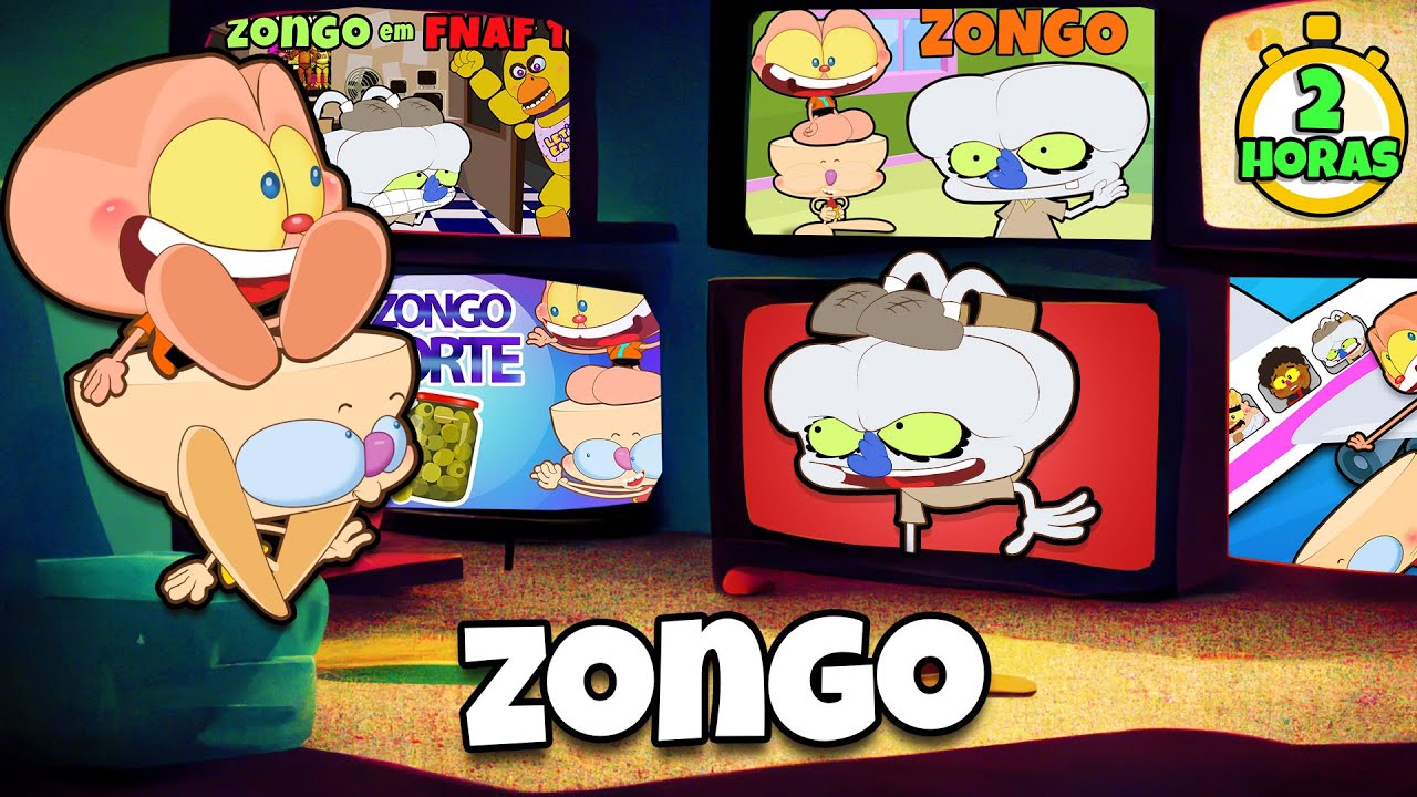 Mongo e Drongo em 2 HORAS COM ZONGO - DESENHO ANIMADO
