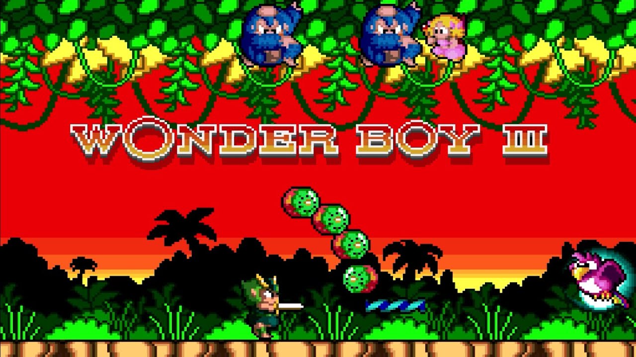 PC Engine CD WONDERBOY 3: MONSTER LAIR by Westone - ONE CREDIT  - no practice