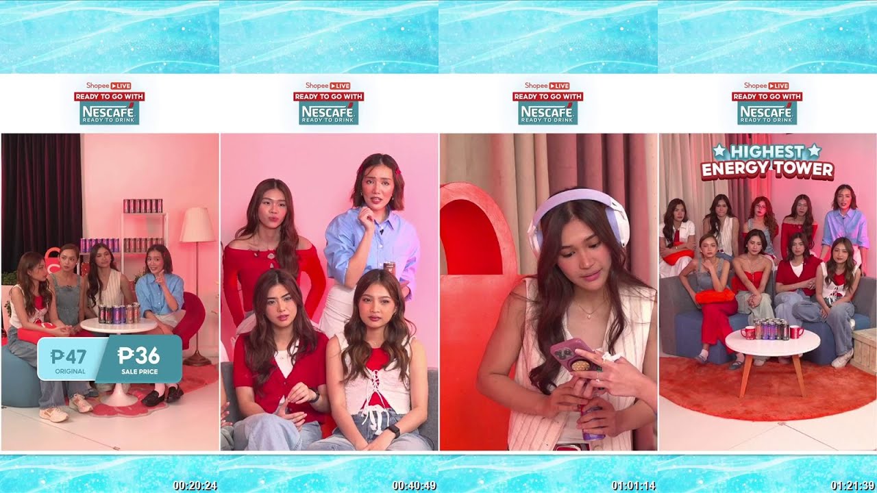 2025.01.31 BINI x Nescafe on Shopee Live