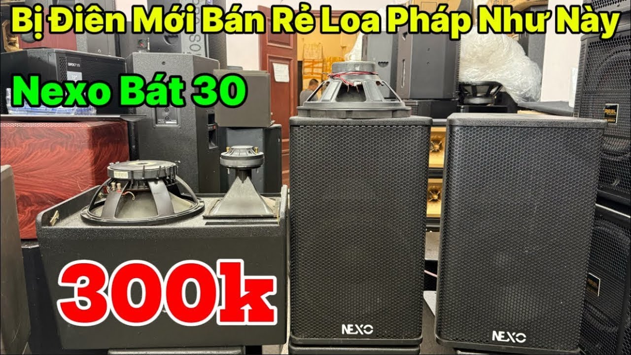 Bị Điên Mới Bán Rẻ Loa Pháp Nexo Giá 300k Bao Ship, loa BMB bãi Nhật Bản Xả Rẻ | 0888389222
