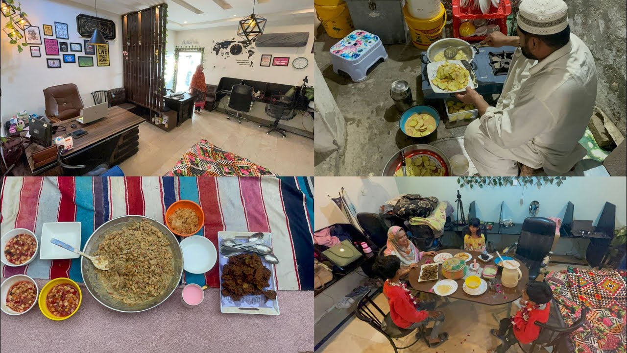 Ramadan Preps Suhaur Iftar Toutine , Working Mom Of 3 , Deep Cleaning Of My Office Cum 🏠