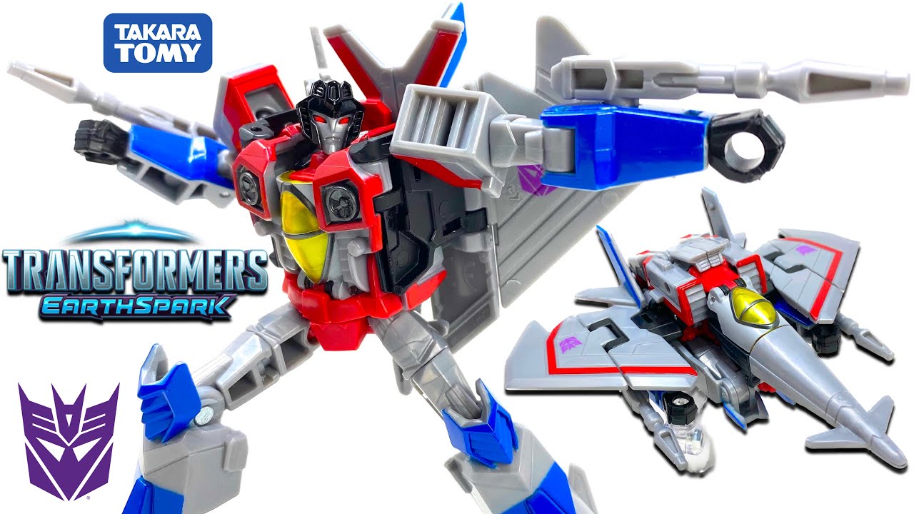 Transformers EARTHSPARK Deluxe Class STARSCREAM Takara Tomy EXCLUSIVE Review
