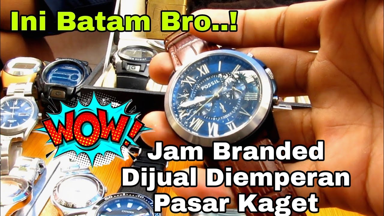 bukan pasar jodoh jam branded emperan | ide usaha jual barang second branded