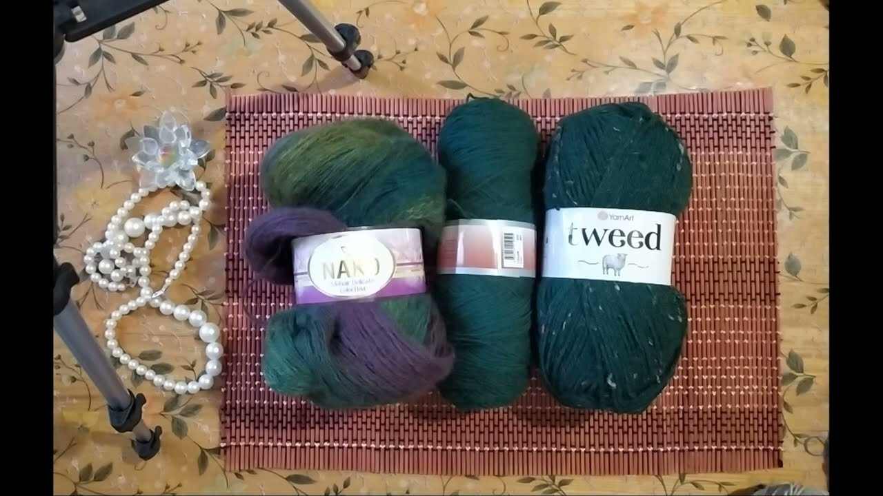 Распаковка посылки , новая пряжа