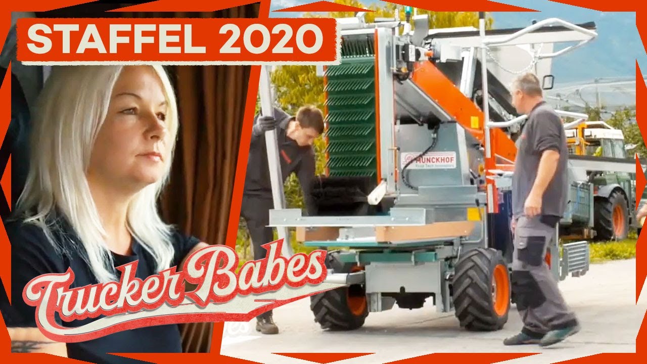 Lissy beim Kunden: Sind die Erntemaschinen heil geblieben? | Trucker Babes | Kabel Eins