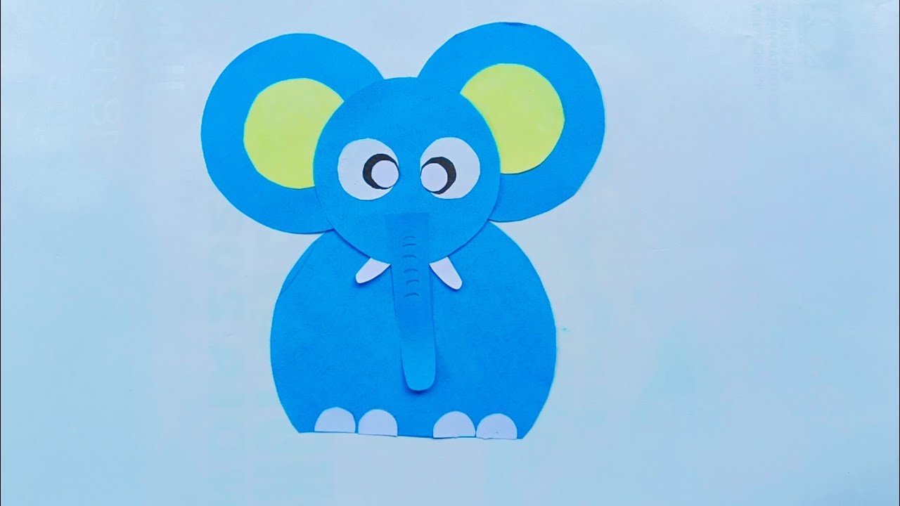 elephant paper craft | Craft video | paper Craft 