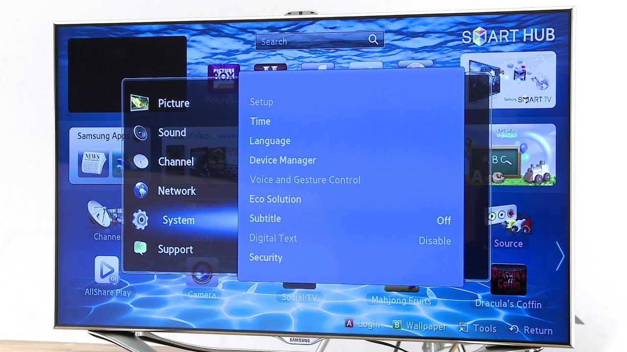 Samsung ES8000 video review