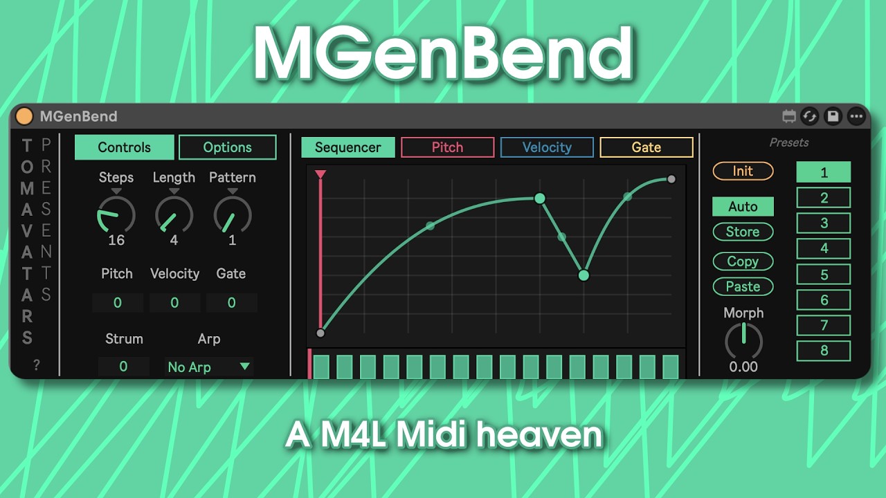 MGenBend - Max for Live | Release Trailer