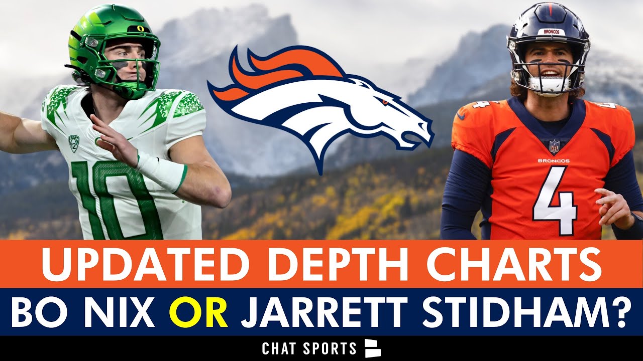 Denver Broncos UPDATED Depth Charts After 2024 NFL Draft Ft. Bo Nix
