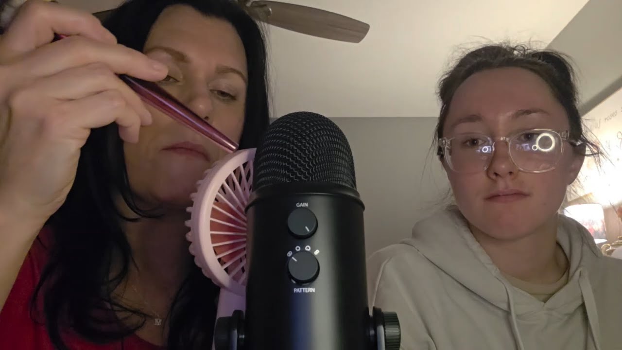 My Mom tries ASMR  for the first time|AvianASMR|