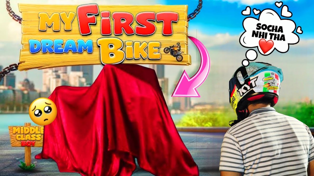 "Socha Nahi Tha ❤️ I My First Dream Bike Reveal | Middle Class Boy Story"