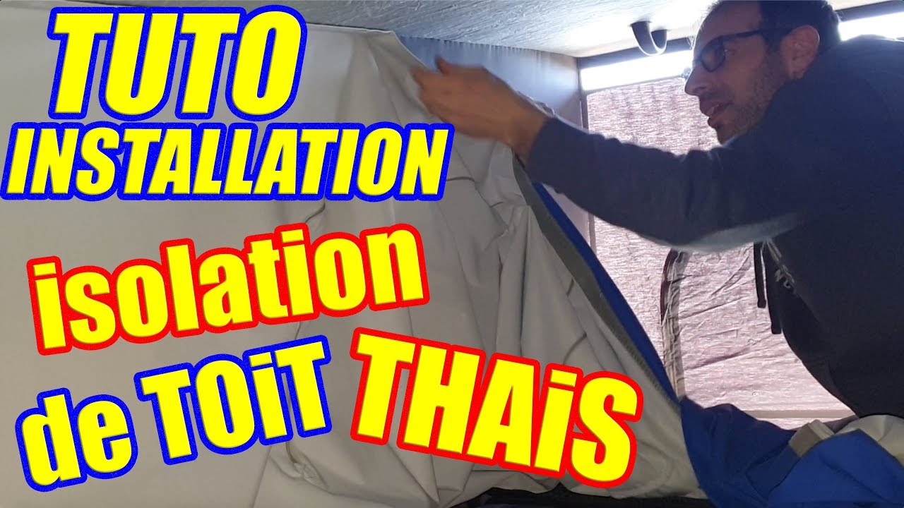 Tuto Isolation Thais toit relevable Reimo van T5 - T6 VW