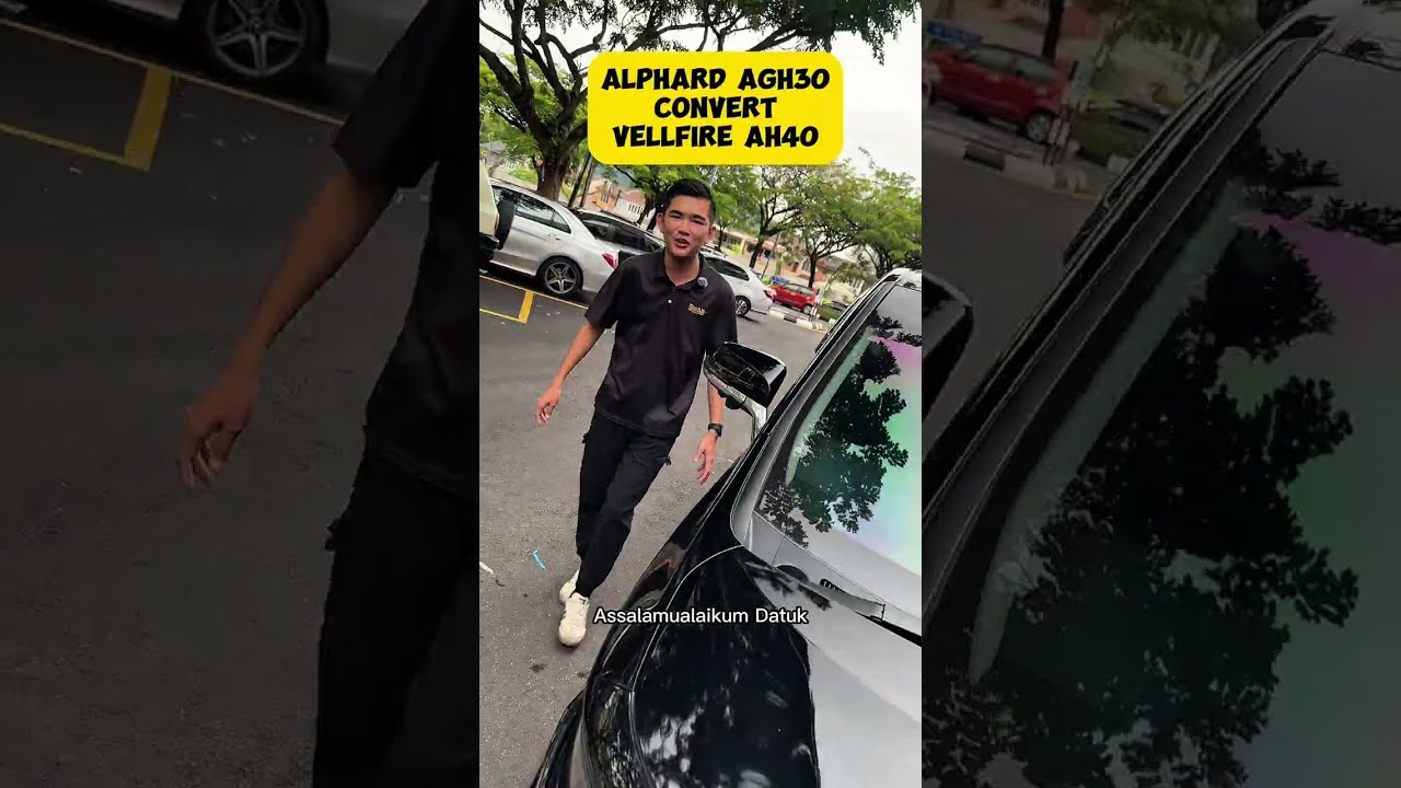 Alphard Lama Convert Jadi Vellfire AH40