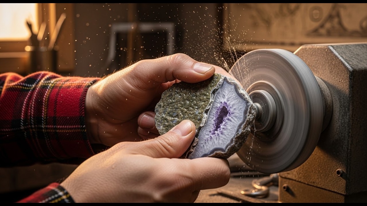 Dein erster Nasspolierer – Schritt für Schritt zu glanzvollen Achatsteinen