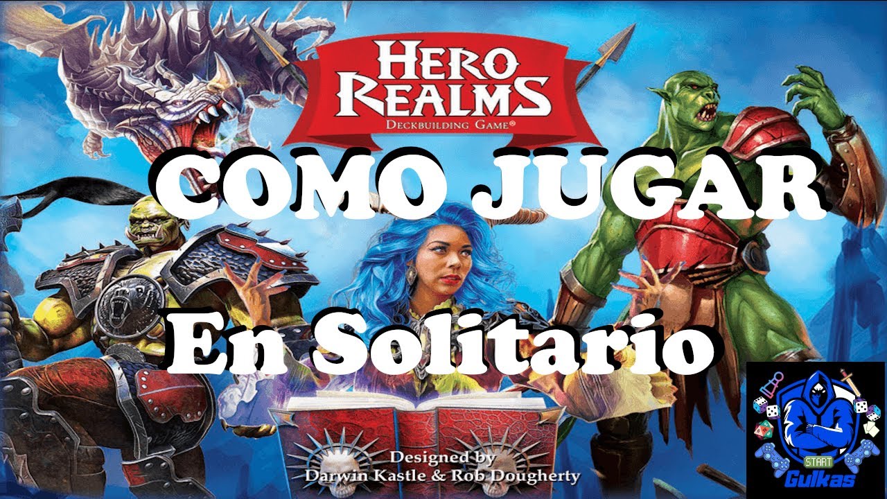 COMO JUGAR Hero Realms en Solitario