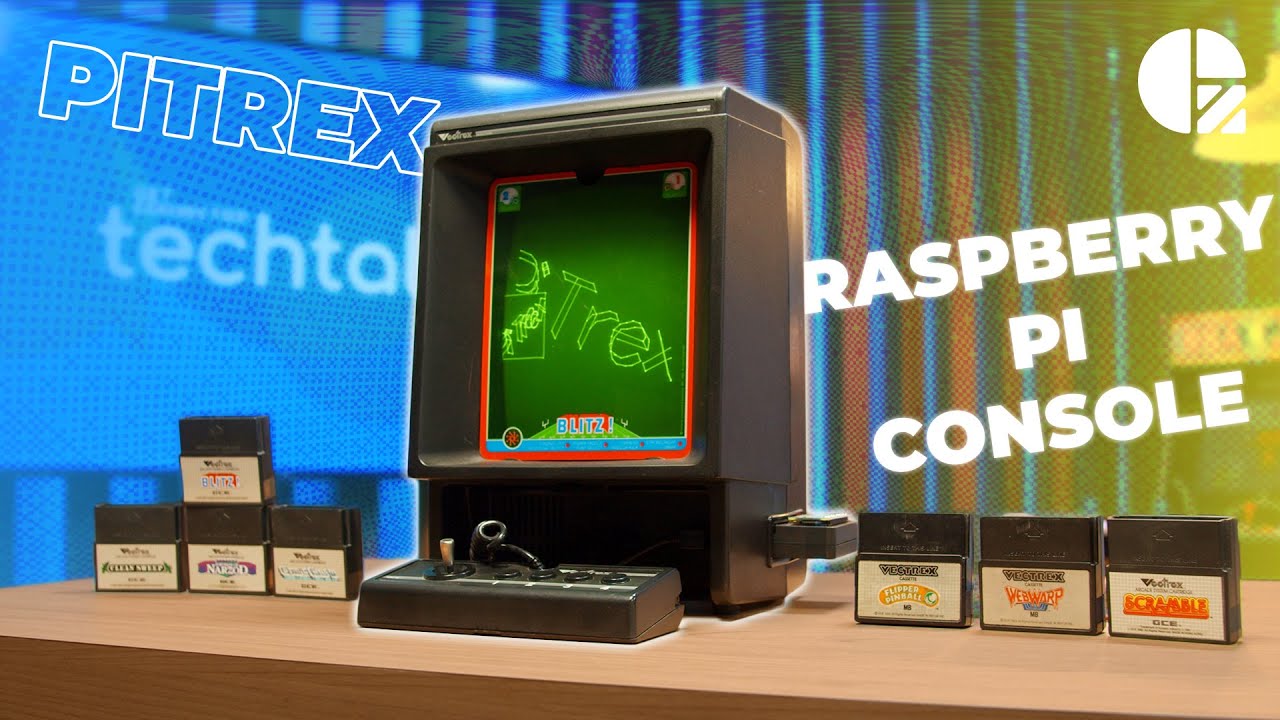 Возрождение ретро-консолей — Vectrex Raspberry Pi Mod (PiTrex)