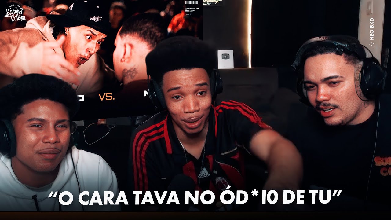 NEO, WL E MT REAGEM À MAGRAO X ELE MESMO NA BATALHA DO COLISEU (FICOU QUENTE 🔥)