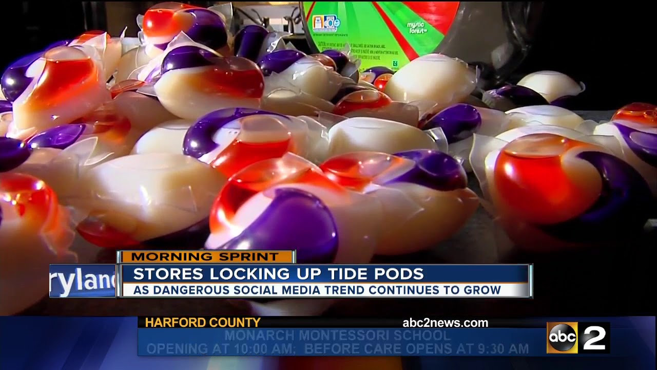 Tide Pod challenge drives stores to lock the detergent up