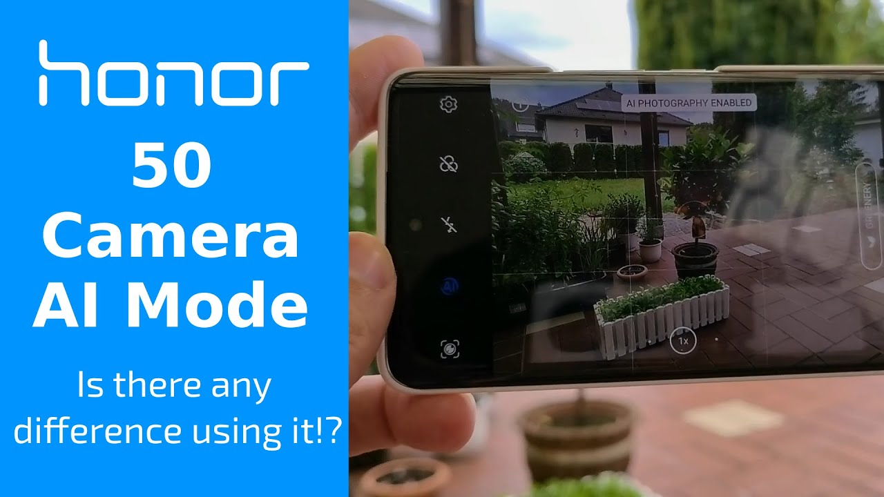Honor 50 - AI Mode Photo Differences!?