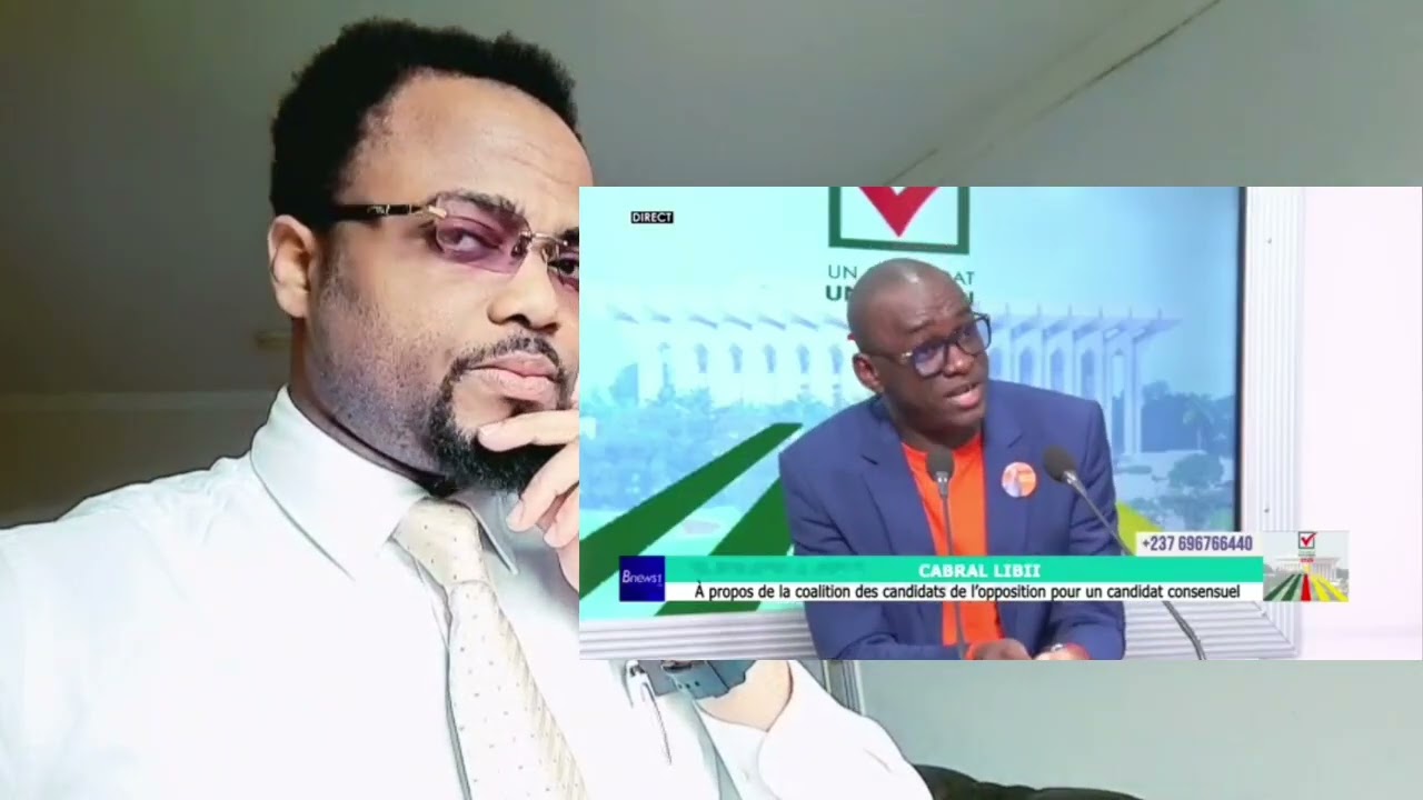 Cabral Libii tourne le dos &agrave; la coalition et combat issa Tchiroma et Bello BOUBA au profit du RDPCRN