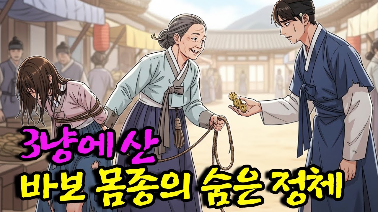 장터에서 3냥에 산 바보 몸종의 비밀