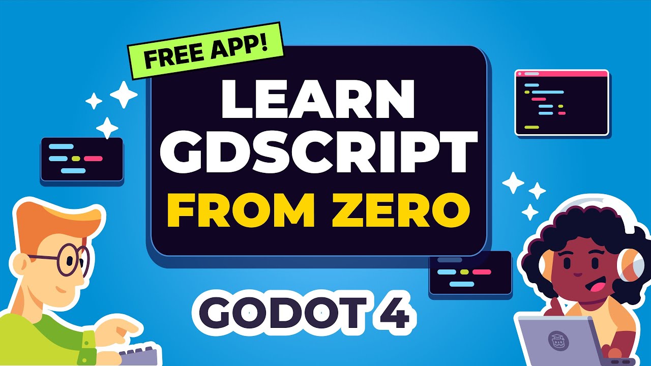 Learn GDScript from Zero with this Free app
