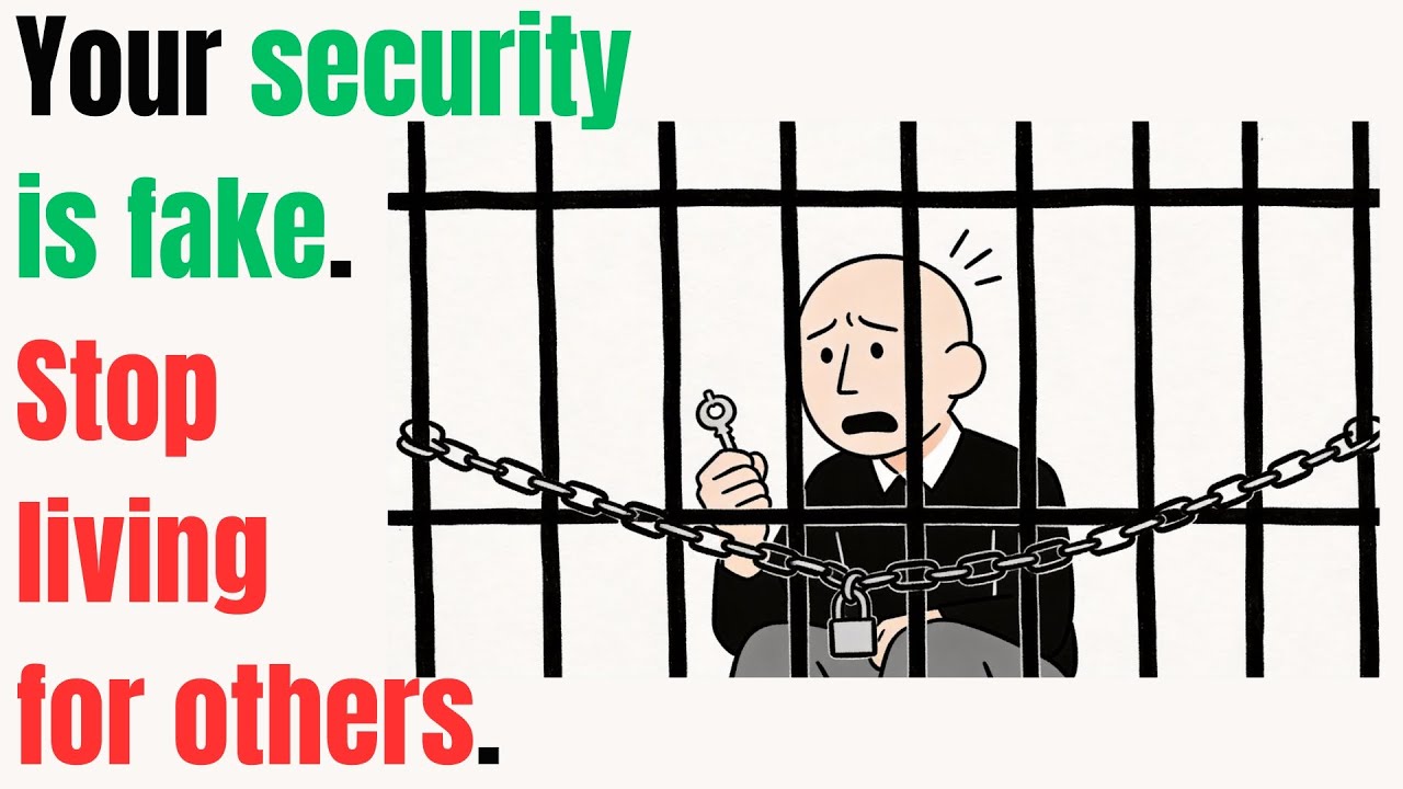 Your security is fake. Stop living for others.