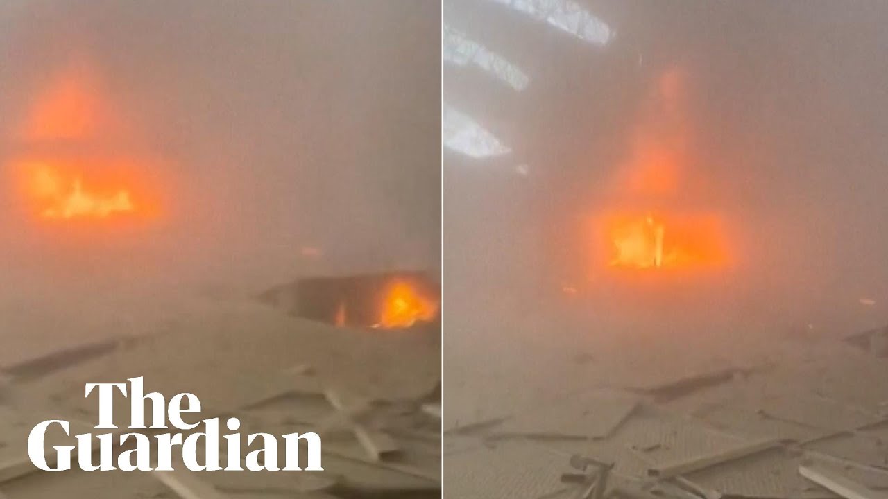 Iranian strikes cause damage at Kuwait international airport