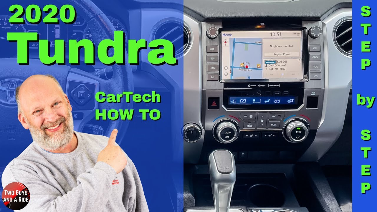 Toyota Tundra TRD 2020 года — руководство по информационно-развлекательной системе CarTech