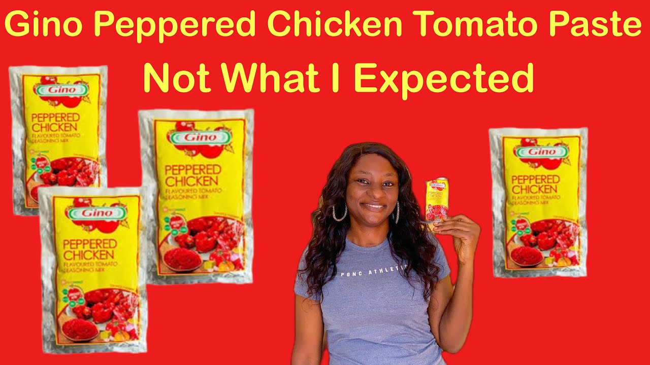 Обзор томатной пасты Gino Peppered Chicken Tomato Paste | Стоит ли она того или это просто маркет...