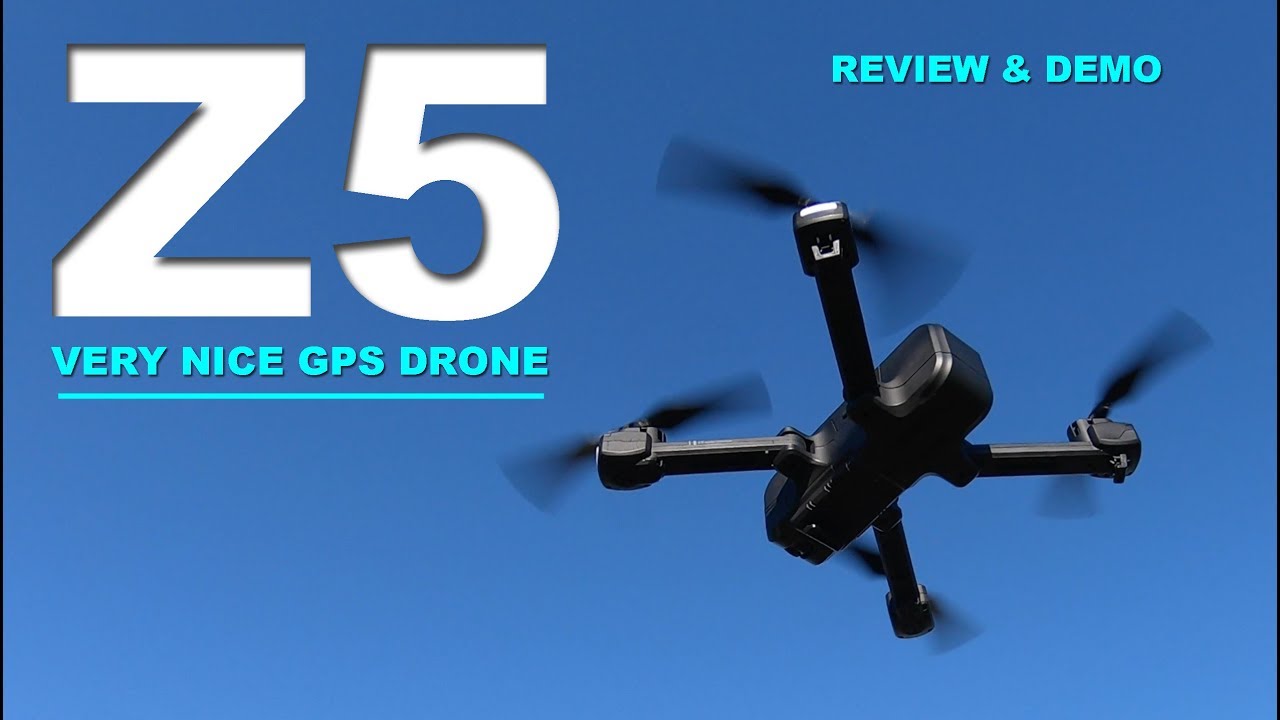 WOW!  A quality Low Cost GPS drone - SJRC Z5 - Review