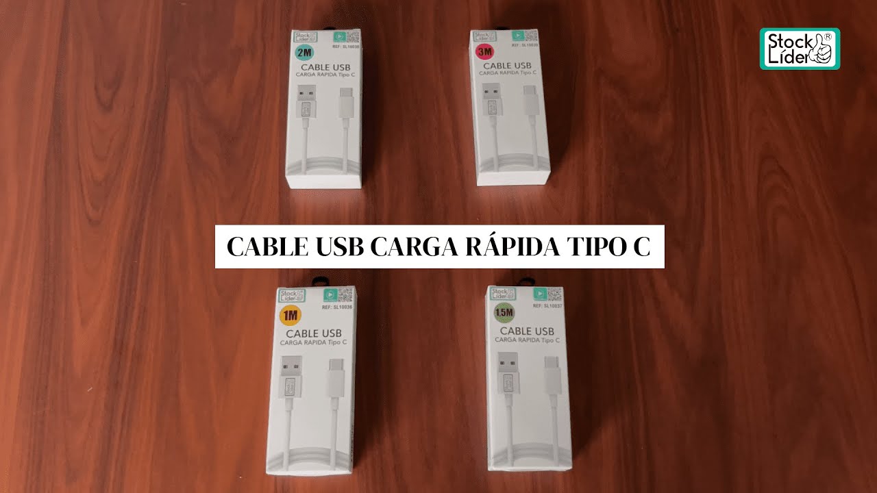 Cable USB Carga R&aacute;pida Tipo C
