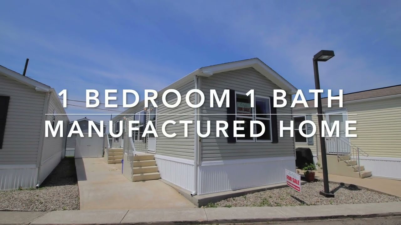 M-14 SOLD House Tour 1 Bedroom 1 Bath Manufactured Home Carteret NJ www.MyHomeInCarteret.com
