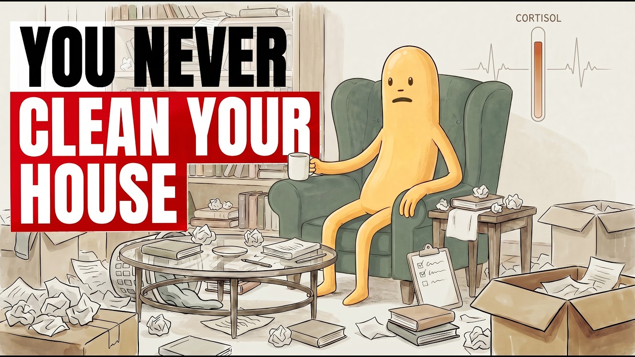 The Hidden Psychology of People Who Never Clean Their House