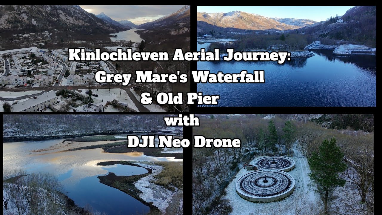 KINLOCHLEVEN AERIAL JOURNEY: GREY MARE'S AND OLD PIER WITH DJI NEO DRONE
