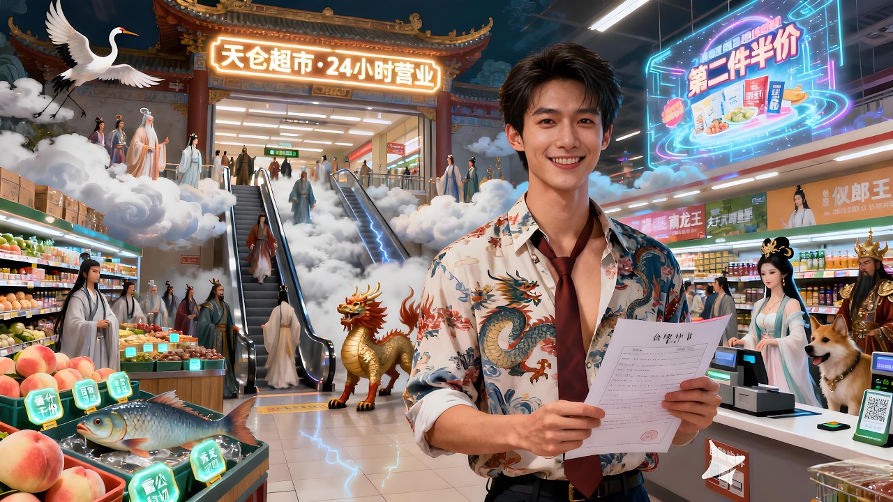 【完結】🔥失業後被玉帝委任負責開發天庭商業街？看他憑藉人間商業思維收穫巨額財富。
