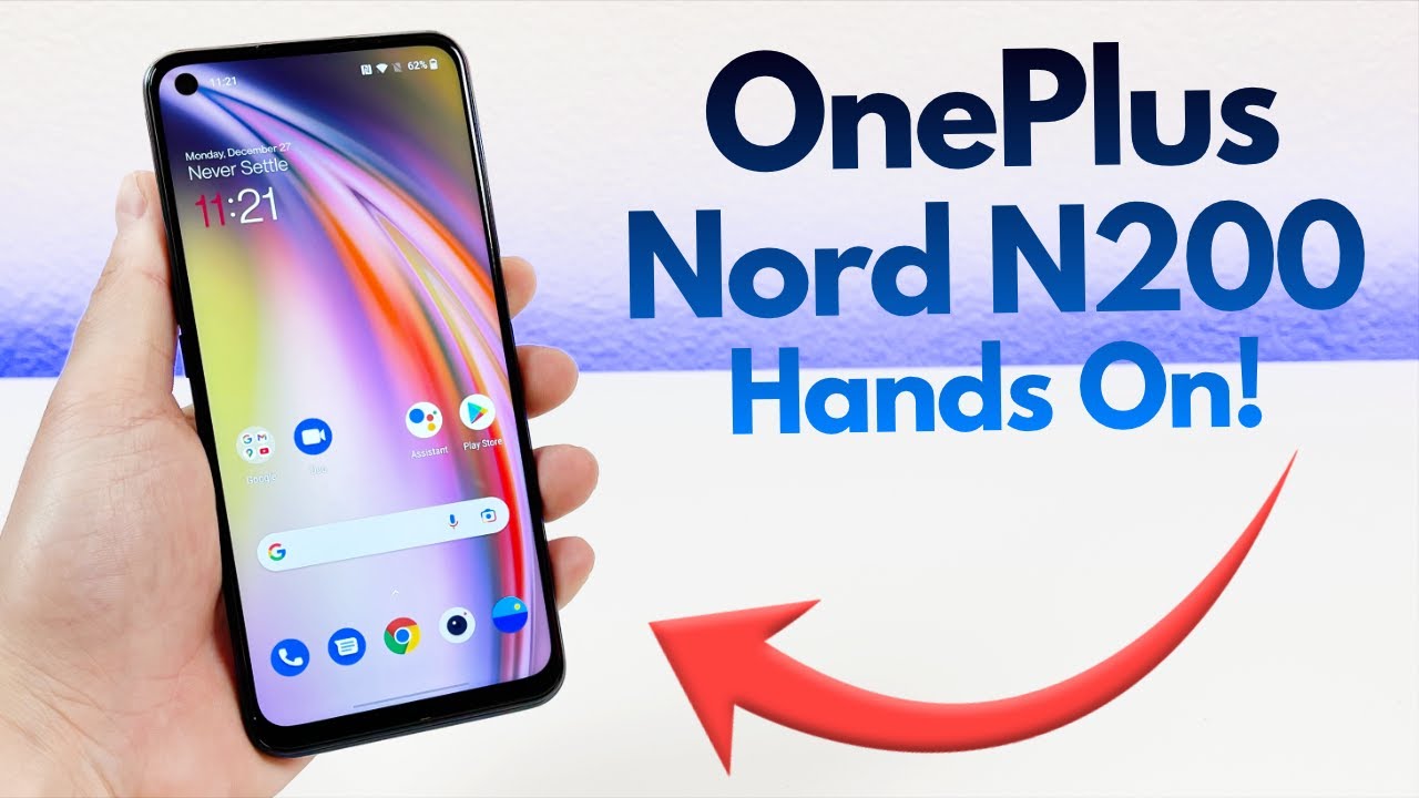 OnePlus Nord N200 - Hands On & First Impressions!